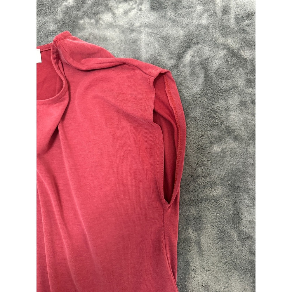 Peach Love California Tank high low Modal boho beach red dress summer Medium - Picture 7 of 9